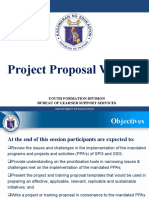 SG Project Proposal Writing