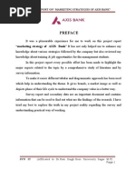 Download Project on Axis Bank by ratandeepjain SN59995224 doc pdf