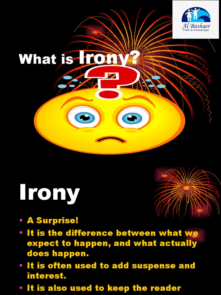 Three Types of Irony PDF Irony