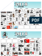 Calendario-2018 Amigos de Cuba