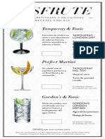 Servicios para Gin Menu DL