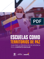 Escuelas Como Territorios de Paz Guia de Prevencion de Vioelncias