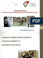Andebol Na Escola - 5 H Sessão 01 PDF