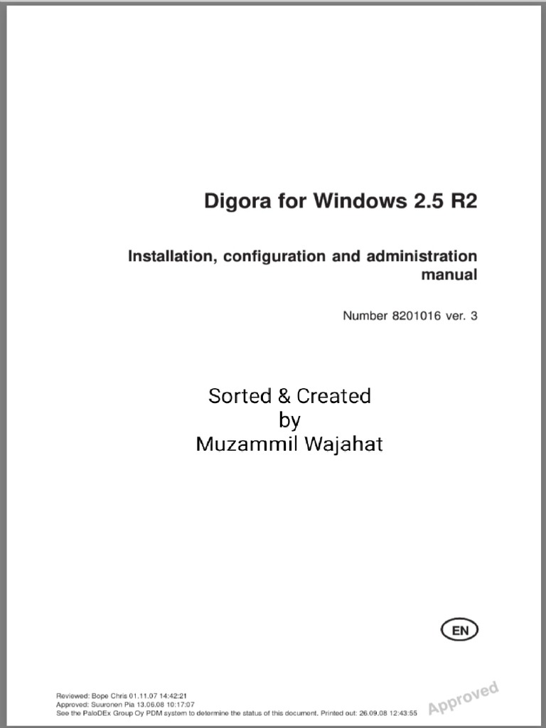 Digora for Windows 2.5 | PDF