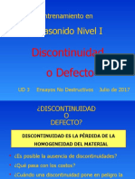 US I - UD 3 - Discontinuidad o Defecto - 1