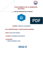 Ciclo Respiratorio y Ventilación Pulmonar