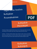 1. ANALISIS KEBIJAKAN RUMAH SAKIT