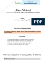 Tipos de Política Pública - UPSE - VMH
