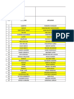 Lista de Personal Montoro-Septiembre