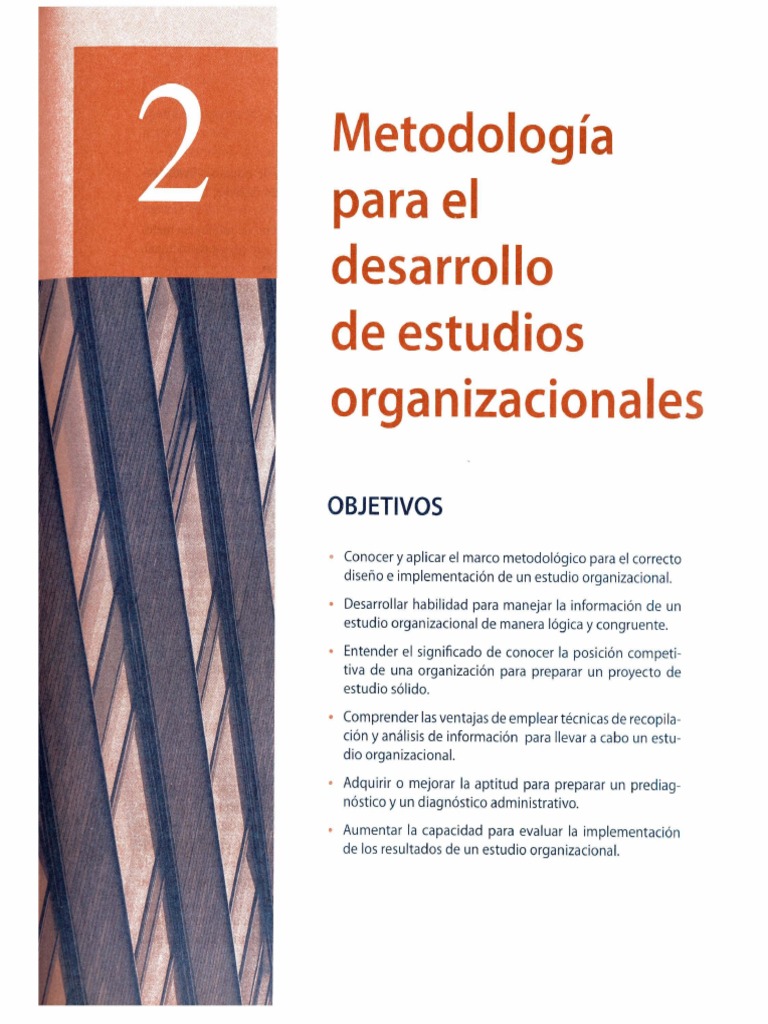 Metodologia para El Desarrollo de Estudios Organizacionales | PDF ...