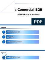 Gerente Comercial B2B - Sesión 4