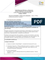 Guia de Actividades y Rúbrica de Evaluación - Unidad 2 - Caso 2 - Ética Profesional Puesta en Cuestión