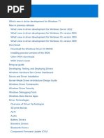 What's New in Driver Development For Windows 11