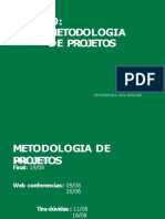 METODOLOGIA DE PROJETOS - Web 1