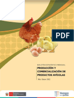 Boletín Sobre Producción y Comercialización-Avícola - ENERO 2022