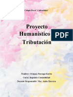 Proyecto Humanistico 6-Tributacion (Ormaza Parraga Karen)