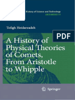 Tofigh Heidarzadeh. a History of Physical Theories of Comets, From Aristotle to Whipple-Springer (2008) 10-05-17