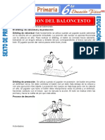 Iniciación al baloncesto: Dribling de velocidad y protección