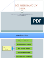 4. STRATEGI MEMBANGUN DESA