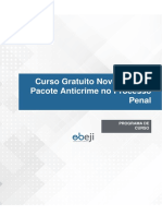 Curso Gratuito Novidades Pacote Anticrime Processo Penal