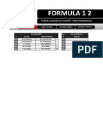 Formula 1 2014 Trabajos en Excel Blogspot