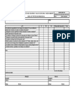 SSOMA-E-058-R-001 Check List Protección Radiación UV Rev.0