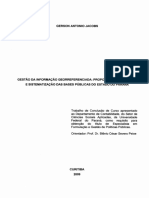 Artigo 5 - Gestio Da Informacao Georreferenciada Proposta de Integraçao