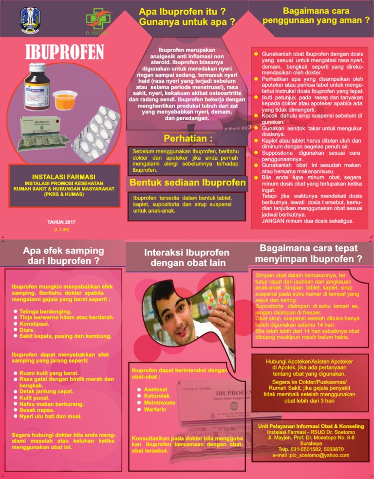 Leaflet Ibuprofen PDF