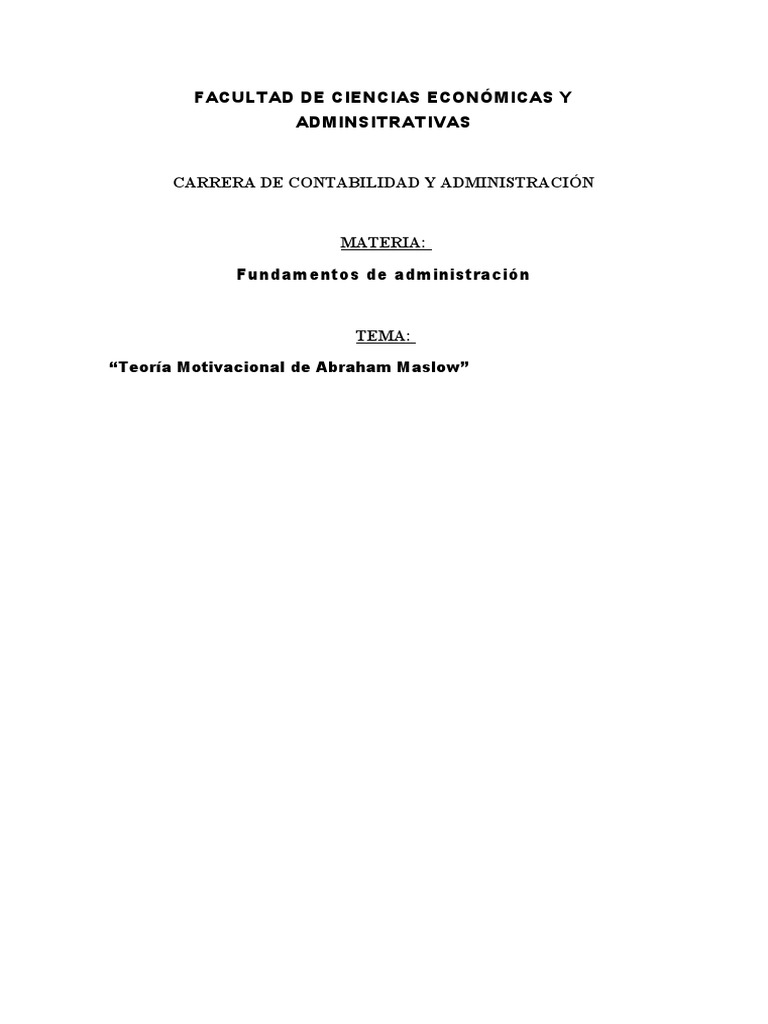 Teoria administrativa pdf