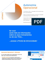 Autonomia Operacional Universidade