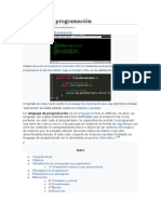 Lenguaje de Programacion