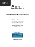 Building Residential Gateways