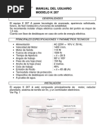 MANUAL USUARIO K 207