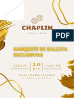 Galletas Chaplin