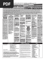 The Champion Legal Ads: 10-13-22 | PDF | Request For Proposal ...