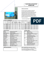 Electric Actuator Series BM Design Advantage