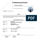 (FREE COPY) Zuhal Muhammad Hamis Resume