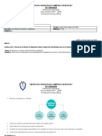 "Instituto Pedagógico Américo Vespucio" Secundaria: Planeación Semanal Ciclo Escolar 2019 - 2020 Formación Cívica y Ética