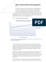 4 Is Airline Industry Risk