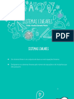 Sistemas Lineares: Resolução por Substituição, Adição, Cramer e Escalonamento