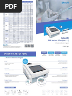 Wondfo Fia Finecare Plus Se Fs 114 | PDF | Blood Plasma | Clinical Medicine