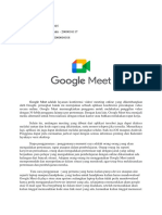 Panduan Lengkap Google Meet | PDF