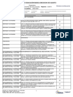 Calificaciones Inicial Primero