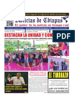Periódico Noticias de Chiapas, Edición Virtual Miércoles 12 de Octubre de 2022