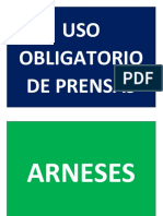 USO Obligatorio de Prensas