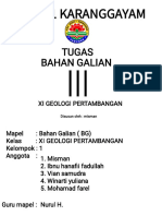 BAHAN GALIAN