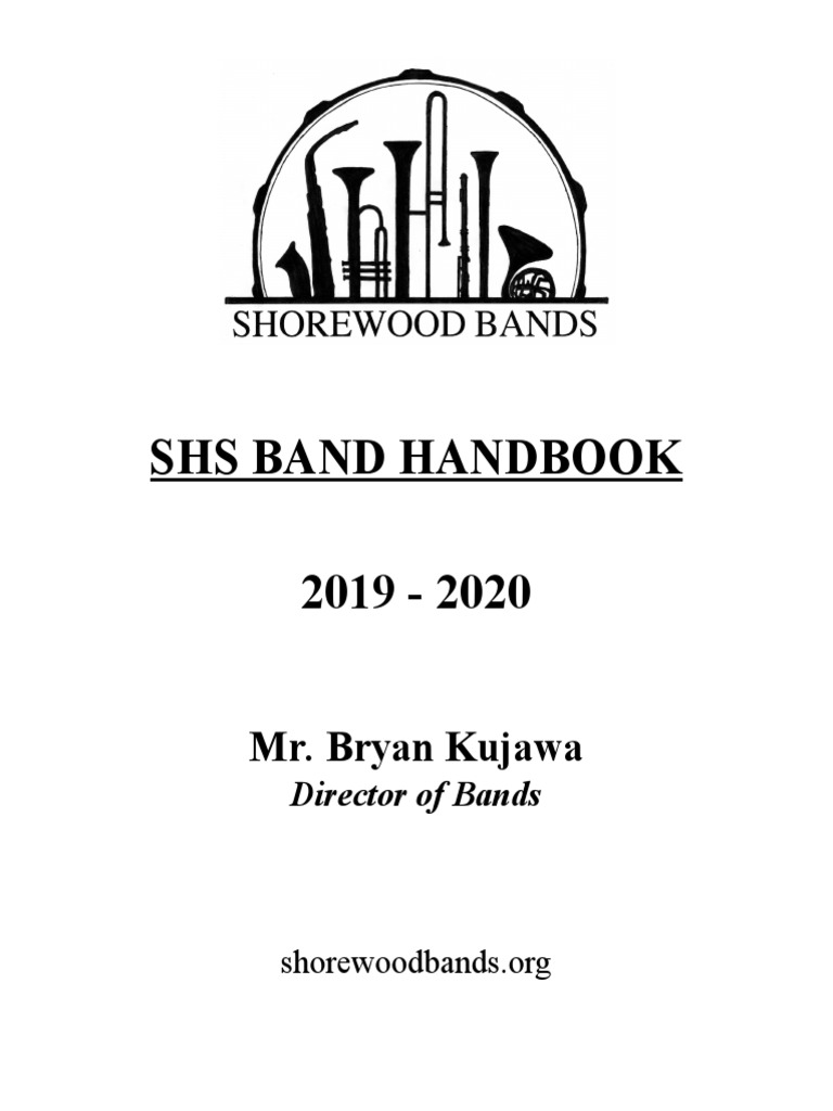 1920 Band Handbook SHS PDF Orchestras Musical Instruments