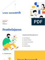 PERT 3 - User Research