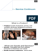 Product Service Continuum