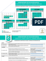 Calendario ETCYJA Apertura SIGENL y Entrega de Papelería